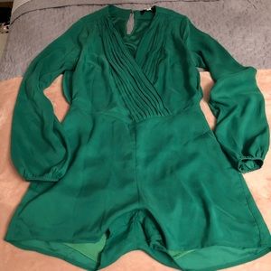 Green romper